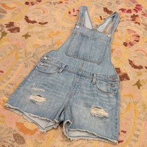 Old Navy Light Blue Denim Overalls